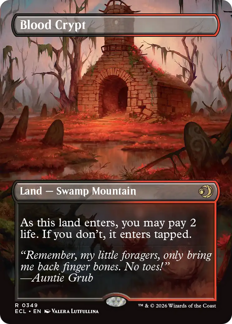 Blood Crypt (Borderless) [Lorwyn Eclipsed] | Total Play