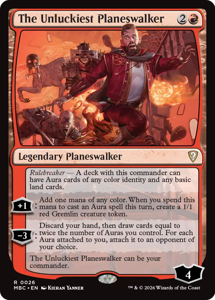 The Unluckiest Planeswalker [Mystery Booster: Commander Edition] | Total Play