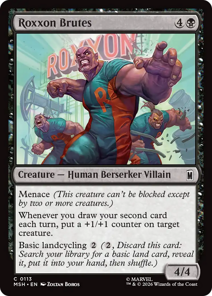Roxxon Brutes [Marvel Super Heroes] | Total Play