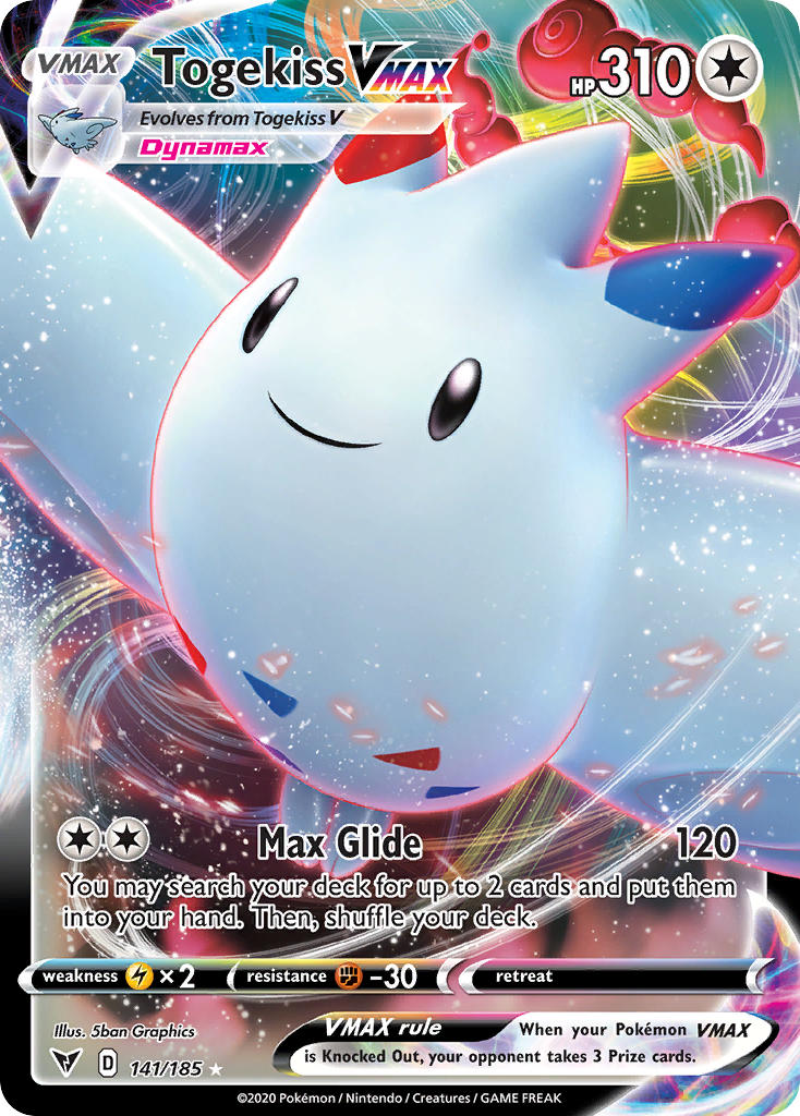 Togekiss VMAX (141/185) [Sword & Shield: Vivid Voltage] | Total Play