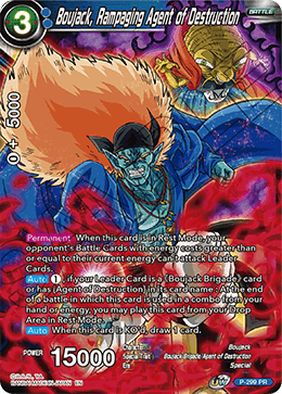 Boujack, Rampaging Agent of Destruction (P-299) [Tournament Promotion Cards] | Total Play