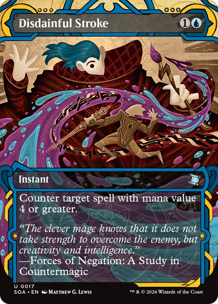 Disdainful Stroke [Secrets of Strixhaven: Mystical Archive] | Total Play