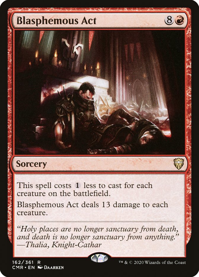 Blasphemous Act [Commander Legends] | Total Play