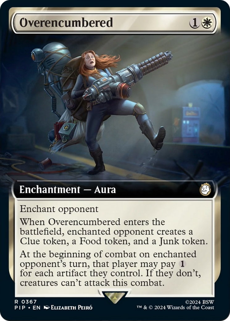 Overencumbered (Extended Art) [Fallout] | Total Play