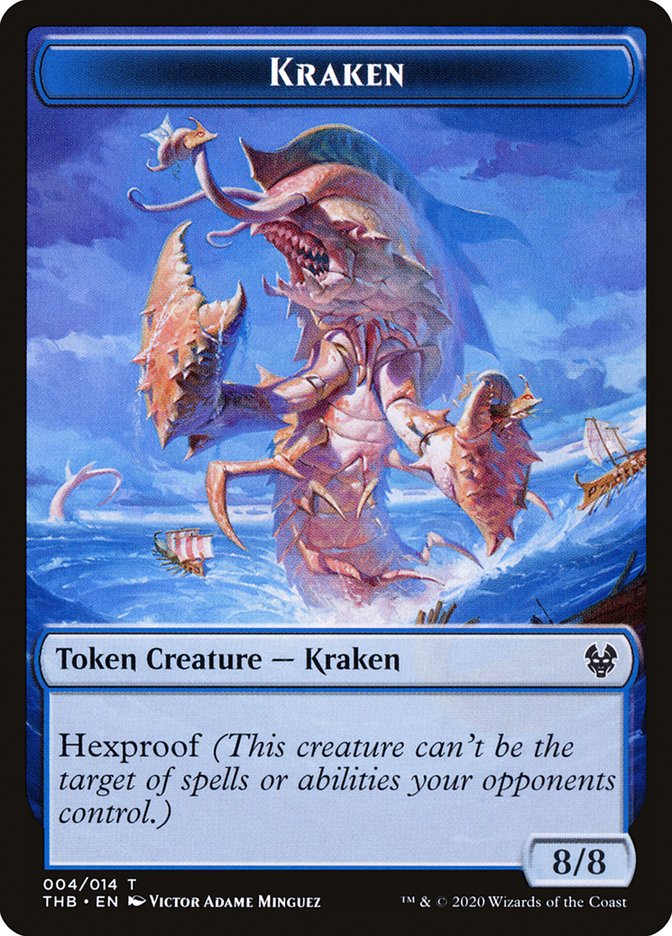 Kraken Token [Theros Beyond Death Tokens] | Total Play