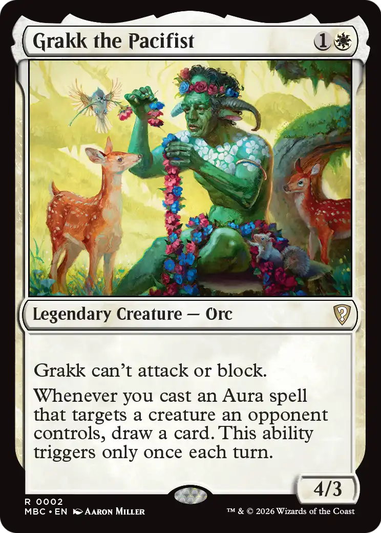 Grakk the Pacifist [Mystery Booster: Commander Edition] | Total Play