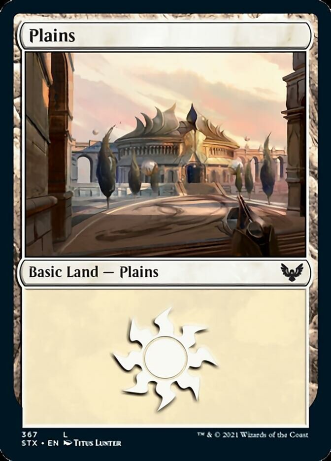 Plains (367) [Strixhaven: School of Mages] | Total Play