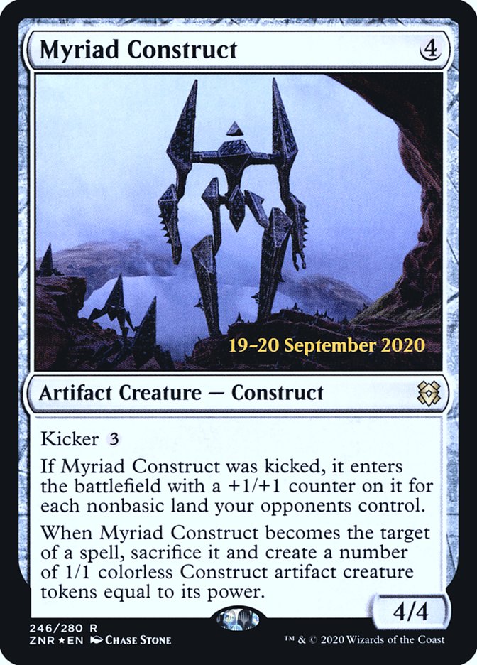 Myriad Construct [Zendikar Rising Prerelease Promos] | Total Play