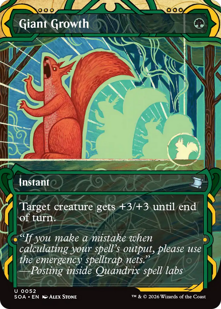 Giant Growth [Secrets of Strixhaven: Mystical Archive] | Total Play