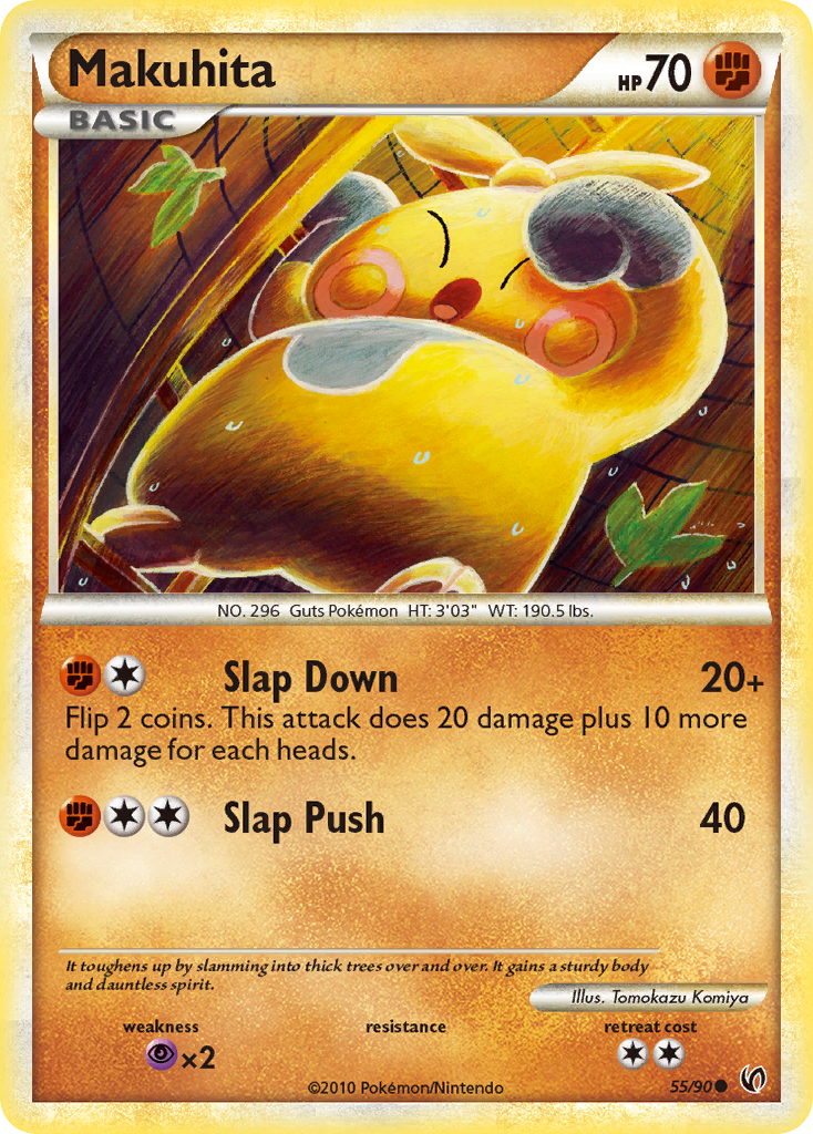 Makuhita (55/90) [HeartGold & SoulSilver: Undaunted] | Total Play