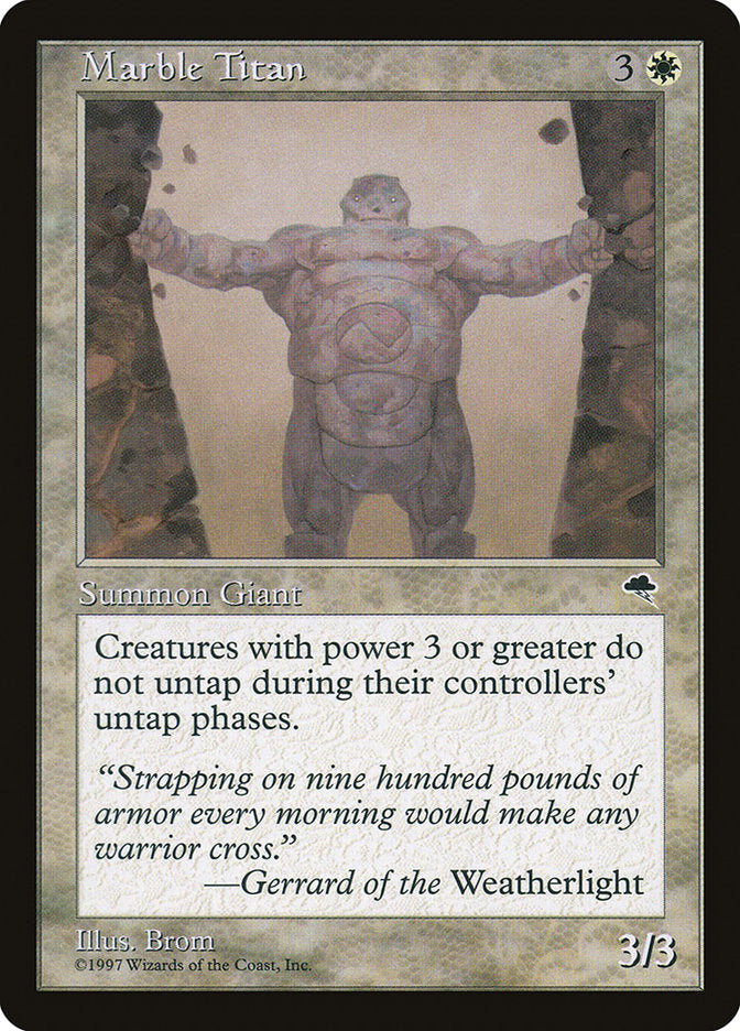 Marble Titan [Tempest] | Total Play