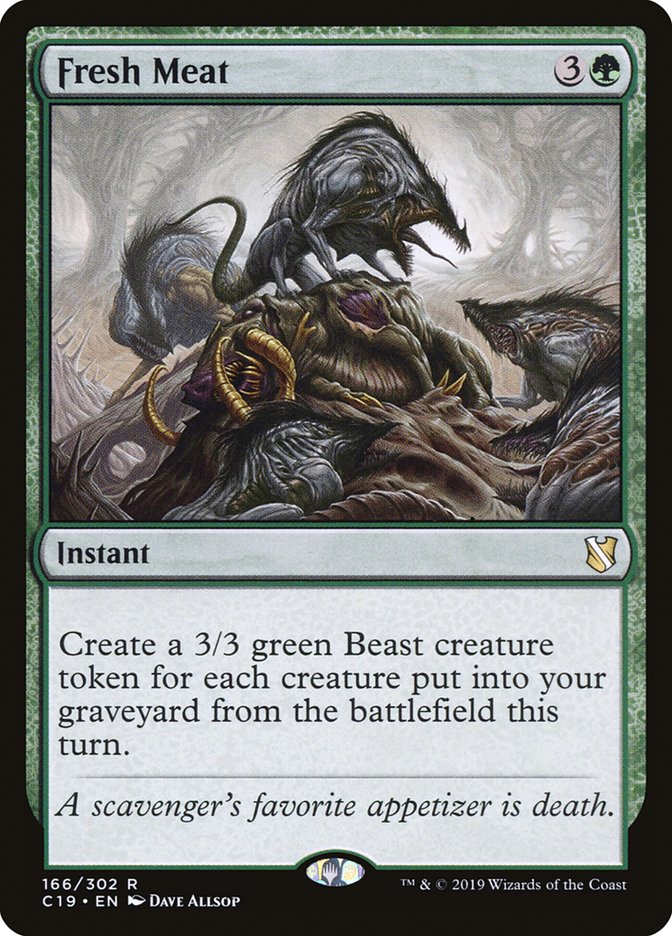Fresh Meat [Commander 2019] | Total Play