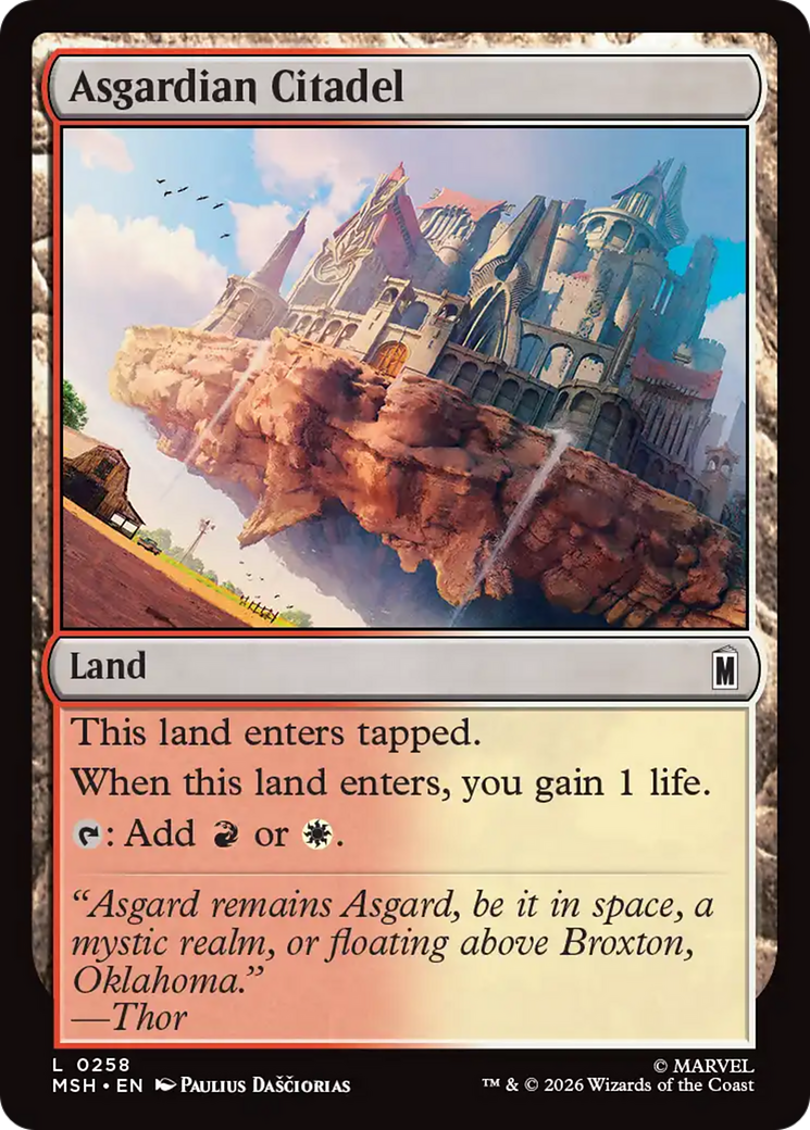Asgardian Citadel [Marvel Super Heroes] | Total Play