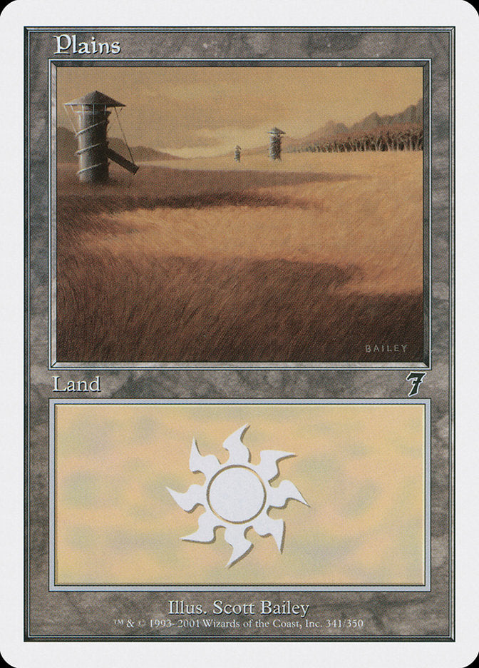 Plains (341) [Seventh Edition] | Total Play