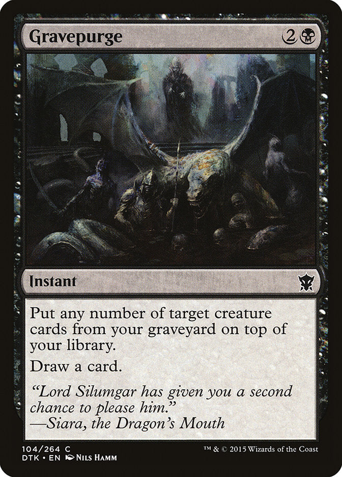 Gravepurge [Dragons of Tarkir] | Total Play