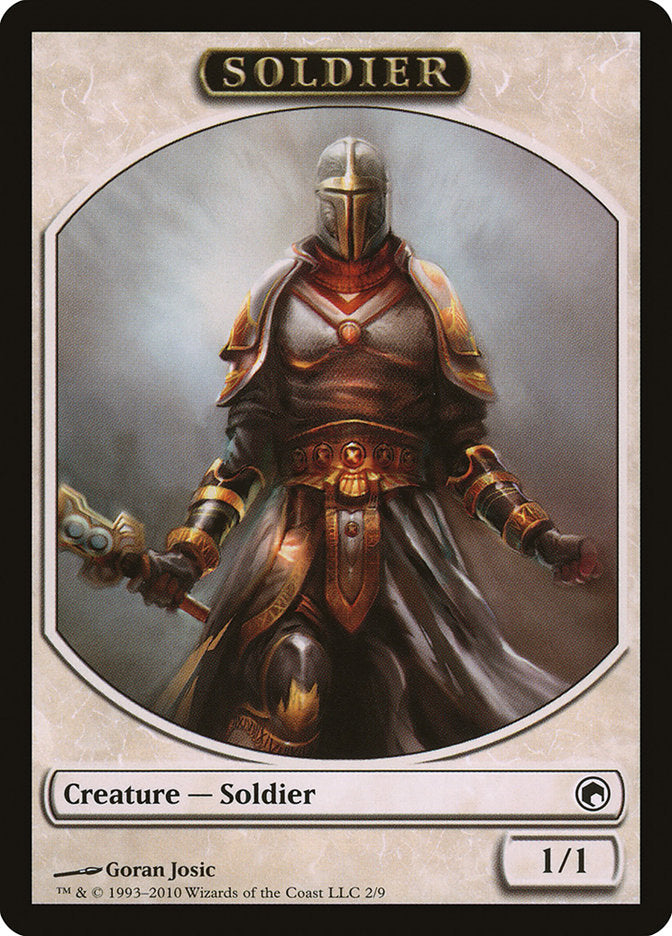 Soldier Token [Scars of Mirrodin Tokens] | Total Play