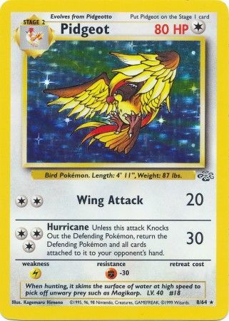 Pidgeot (8/64) [Jungle Unlimited] | Total Play
