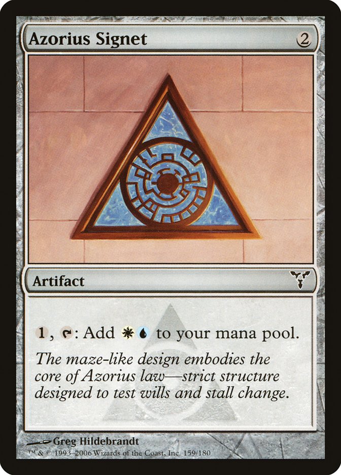 Azorius Signet [Dissension] | Total Play