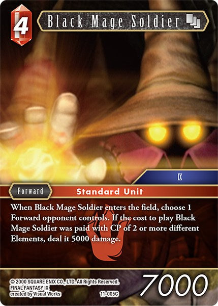 Black Mage Soldier [Opus XI] | Total Play