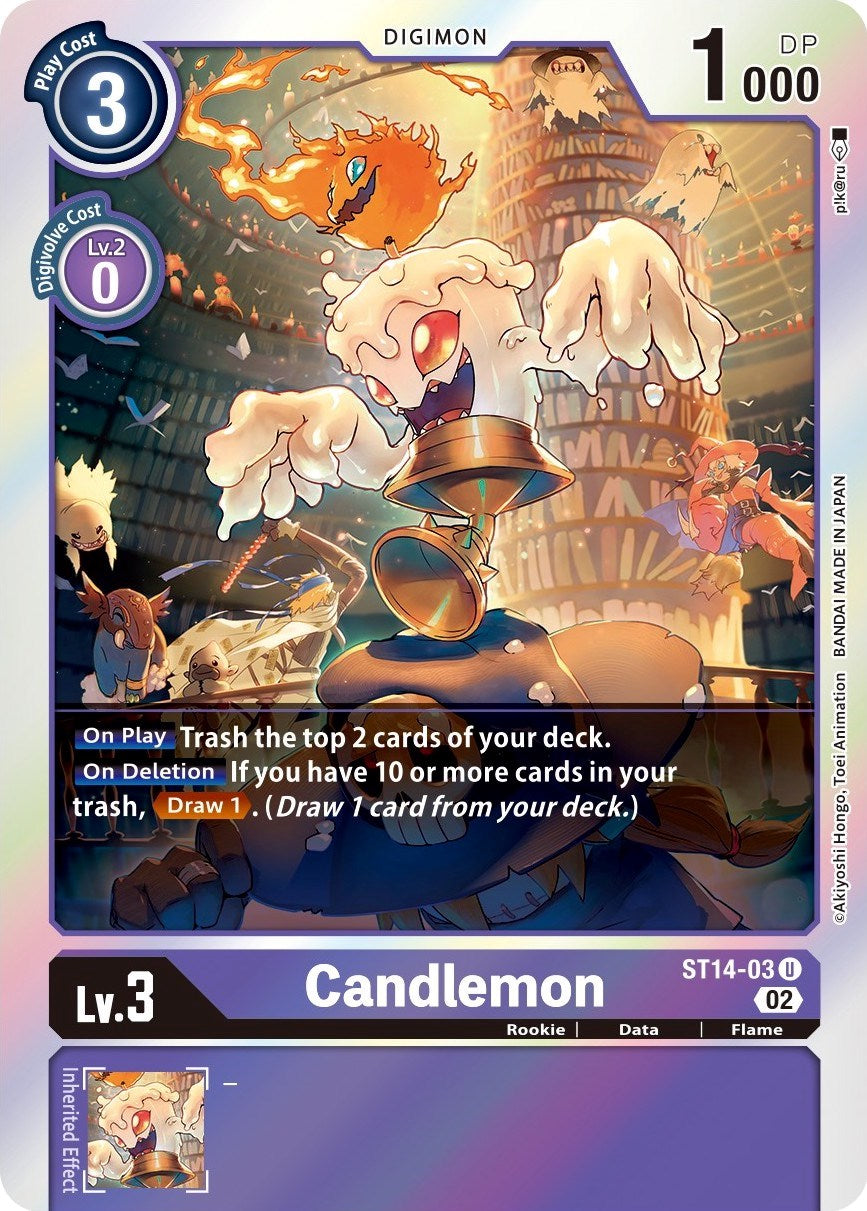 Candlemon [ST14-03] [Starter Deck: Beelzemon Advanced Deck Set] | Total Play