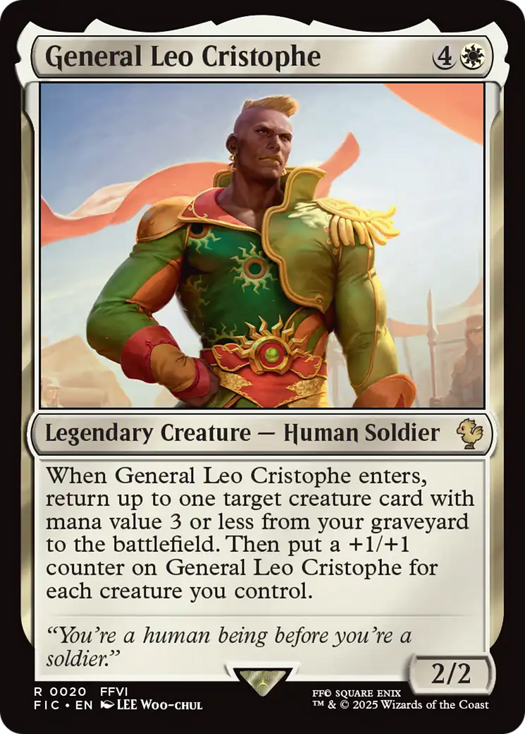 General Leo Cristophe [FINAL FANTASY Commander] | Total Play