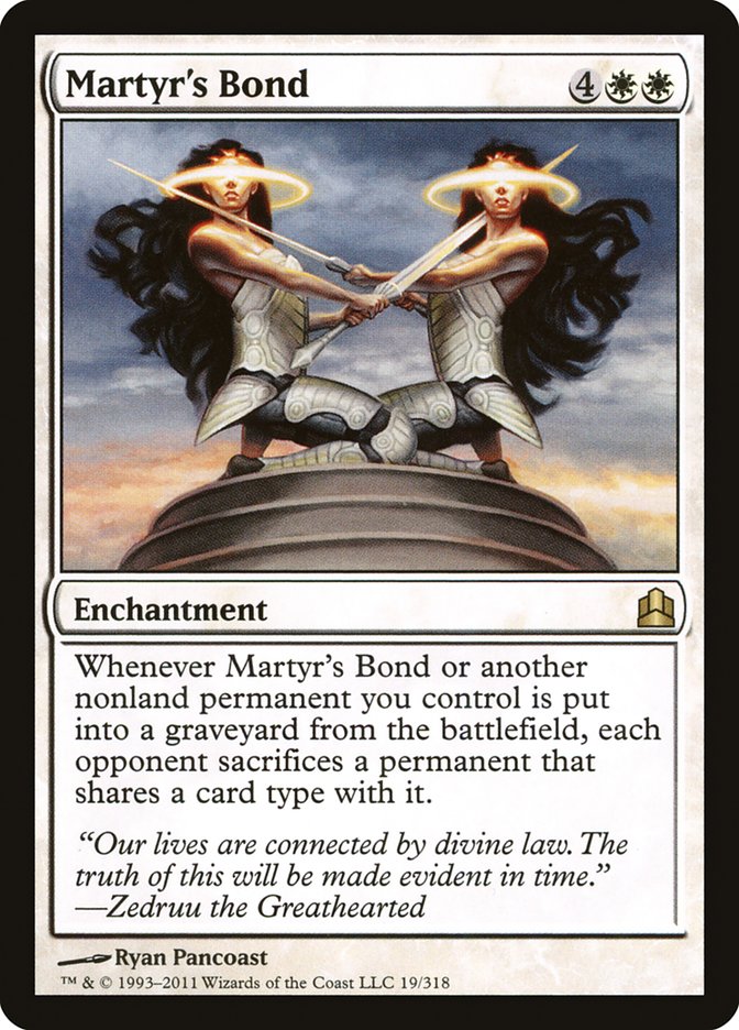 Martyr's Bond [Commander 2011] | Total Play