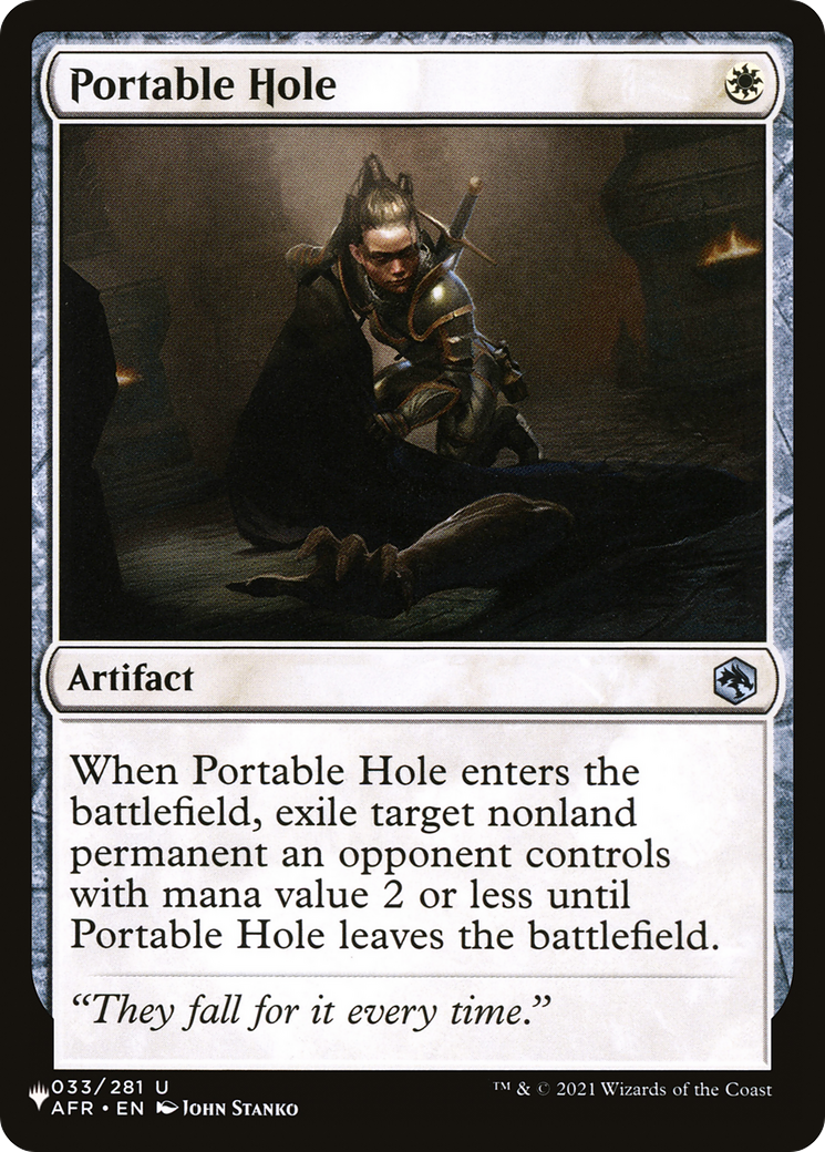 Portable Hole [The List Reprints] | Total Play