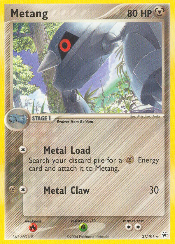 Metang (21/101) [EX: Hidden Legends] | Total Play