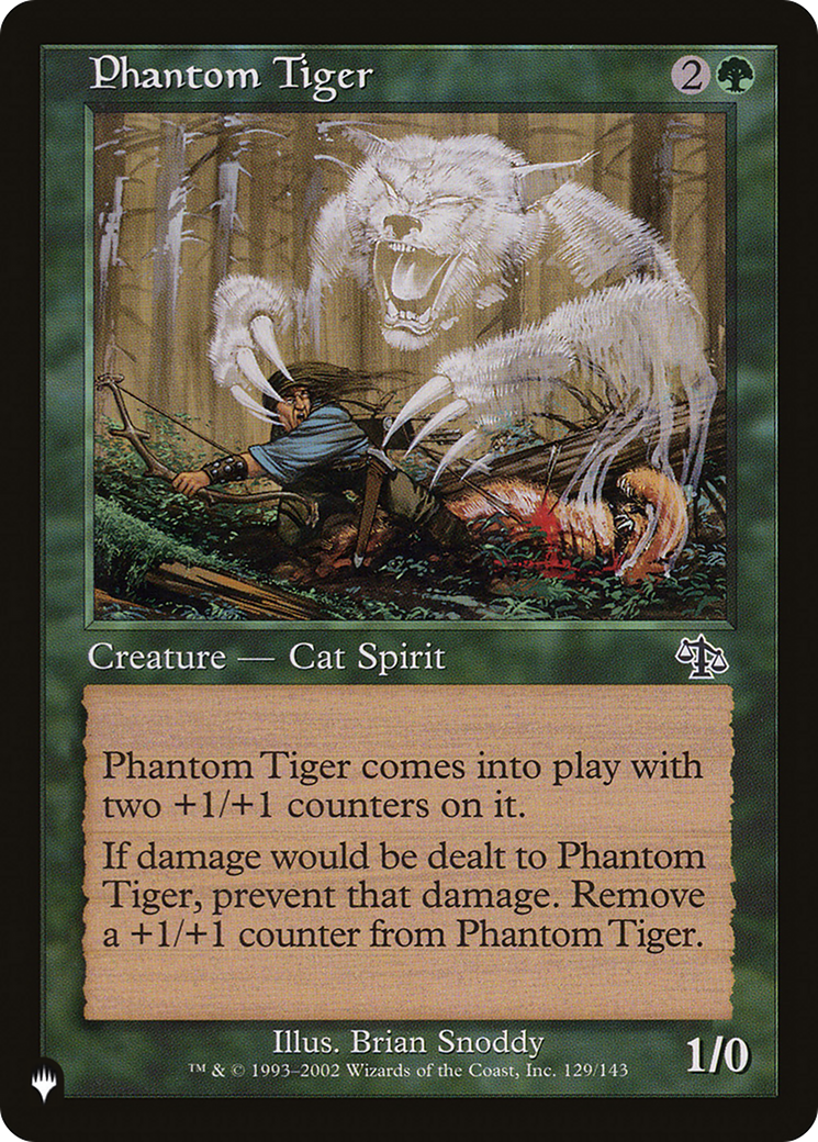 Phantom Tiger [The List Reprints] | Total Play