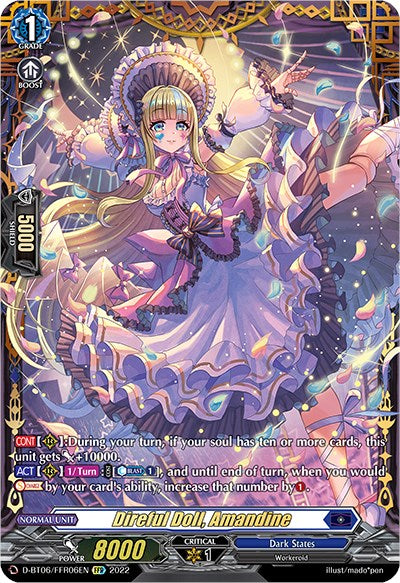 Direful Doll, Amandine (D-BT06/FFR06EN) [Blazing Dragon Reborn] | Total Play