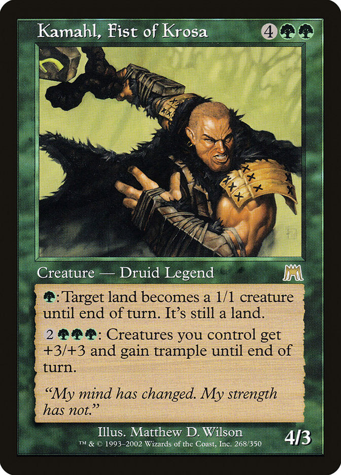 Kamahl, Fist of Krosa [Onslaught] | Total Play