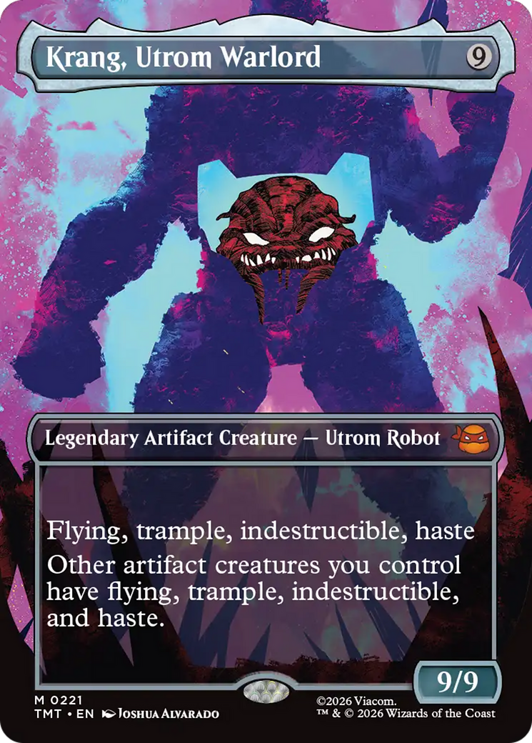Krang, Utrom Warlord (Borderless) [Teenage Mutant Ninja Turtles] | Total Play