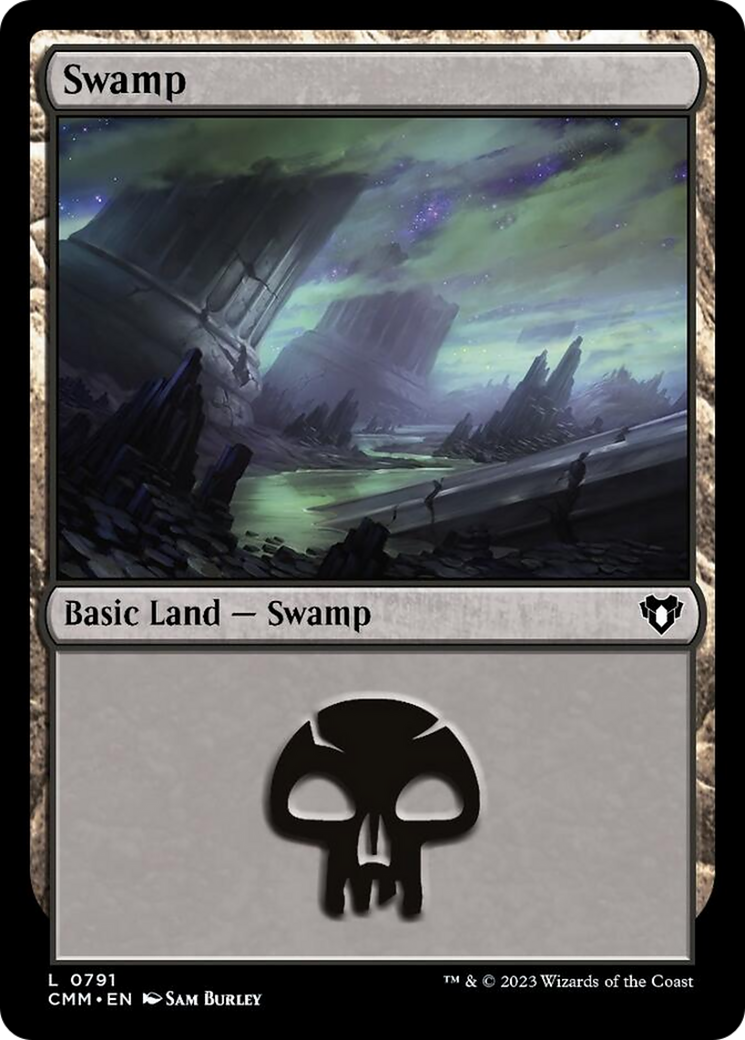 Swamp (791) [Commander Masters] | Total Play