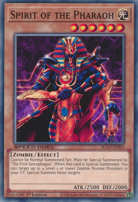 Spirit of the Pharaoh [SGX3-ENI05] Common | Total Play