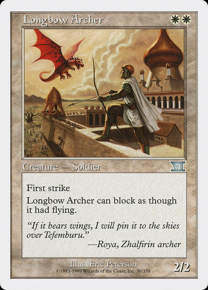 Longbow Archer [Classic Sixth Edition] | Total Play