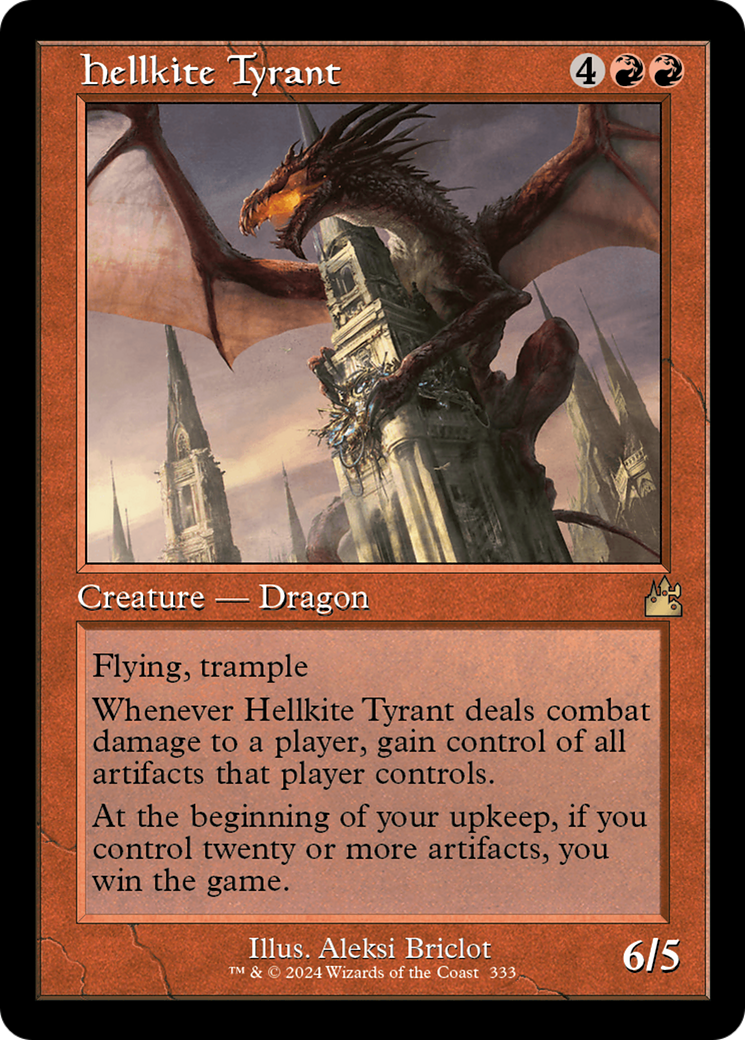 Hellkite Tyrant (Retro Frame) [Ravnica Remastered] | Total Play