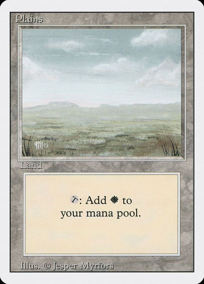 Plains (Signature on Left) [Revised Edition] | Total Play