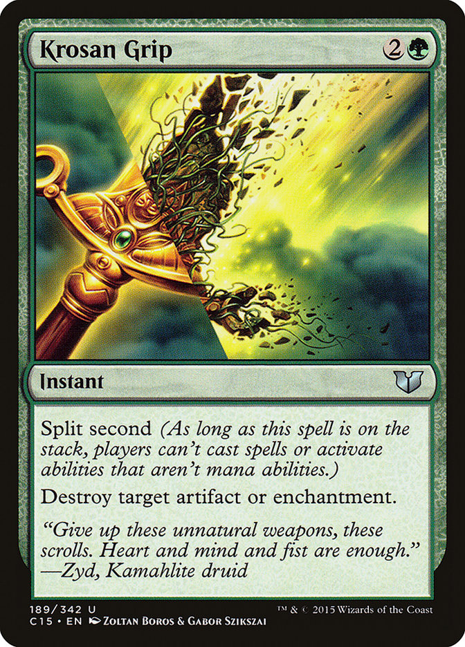 Krosan Grip [Commander 2015] | Total Play