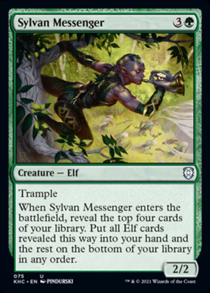 Sylvan Messenger [Kaldheim Commander] | Total Play
