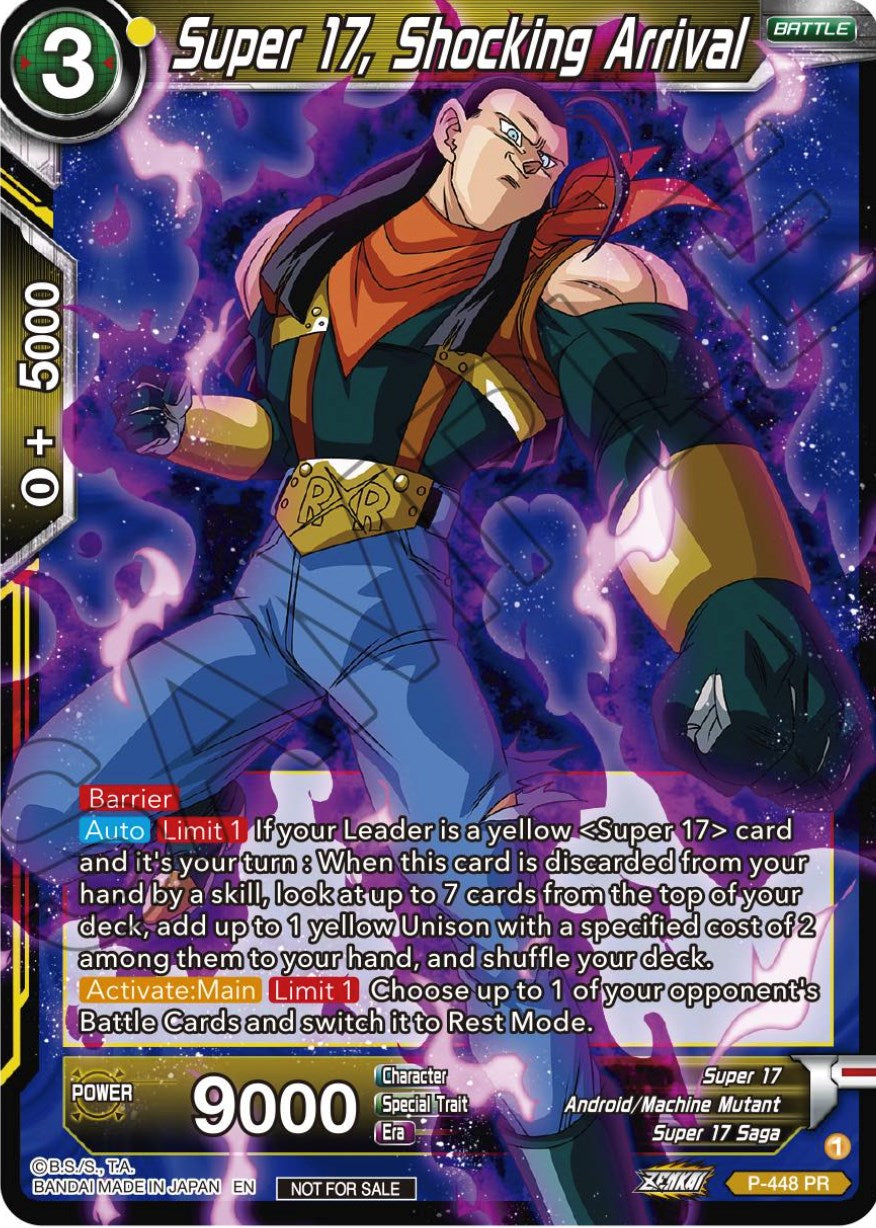 Super 17, Shocking Arrival (P-448) [Tournament Promotion Cards] | Total Play