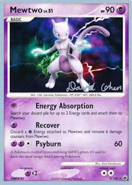 Mewtwo LV.51 (9/100) (Stallgon - David Cohen) [World Championships 2009] | Total Play