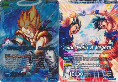 Son Goku & Vegeta // Miracle Strike Gogeta (Movie Promo) (P-069) [Promotion Cards] | Total Play