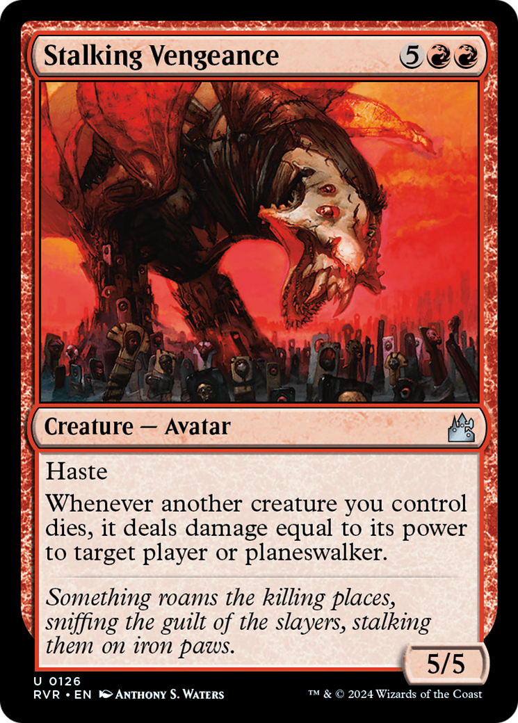 Stalking Vengeance [Ravnica Remastered] | Total Play