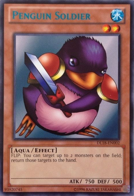 Penguin Soldier (Blue - DL18) [DL18-EN002] Rare | Total Play