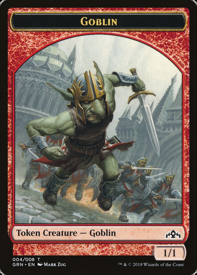 Soldier // Goblin Double-Sided Token [Guilds of Ravnica Guild Kit Tokens] | Total Play