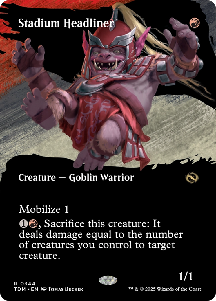 Stadium Headliner (Borderless) [Tarkir: Dragonstorm] | Total Play