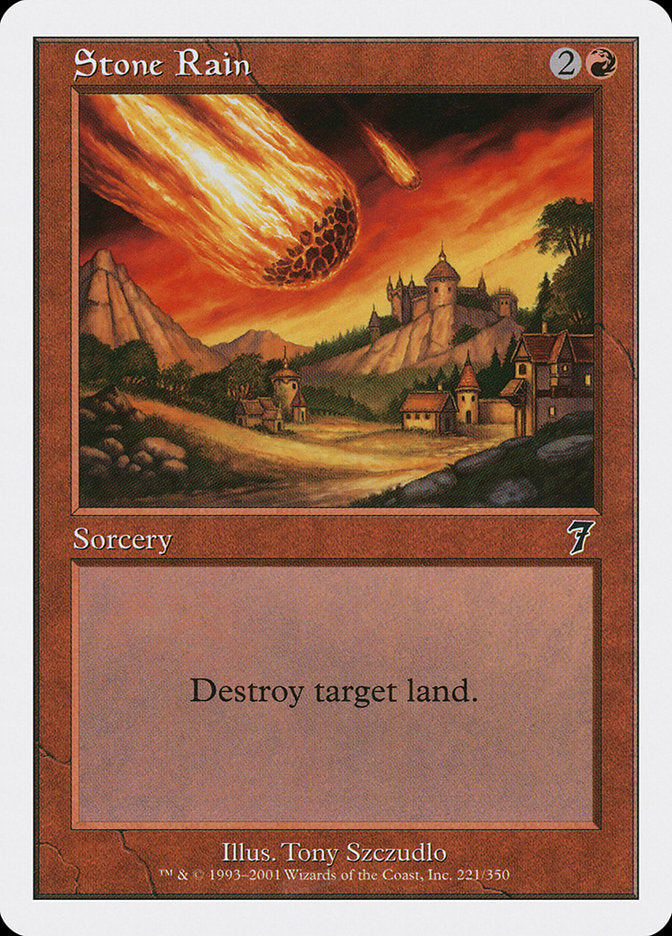 Stone Rain [Seventh Edition] | Total Play