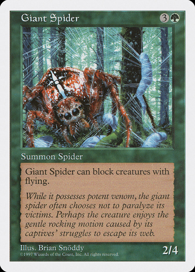 Giant Spider [Fifth Edition] | Total Play