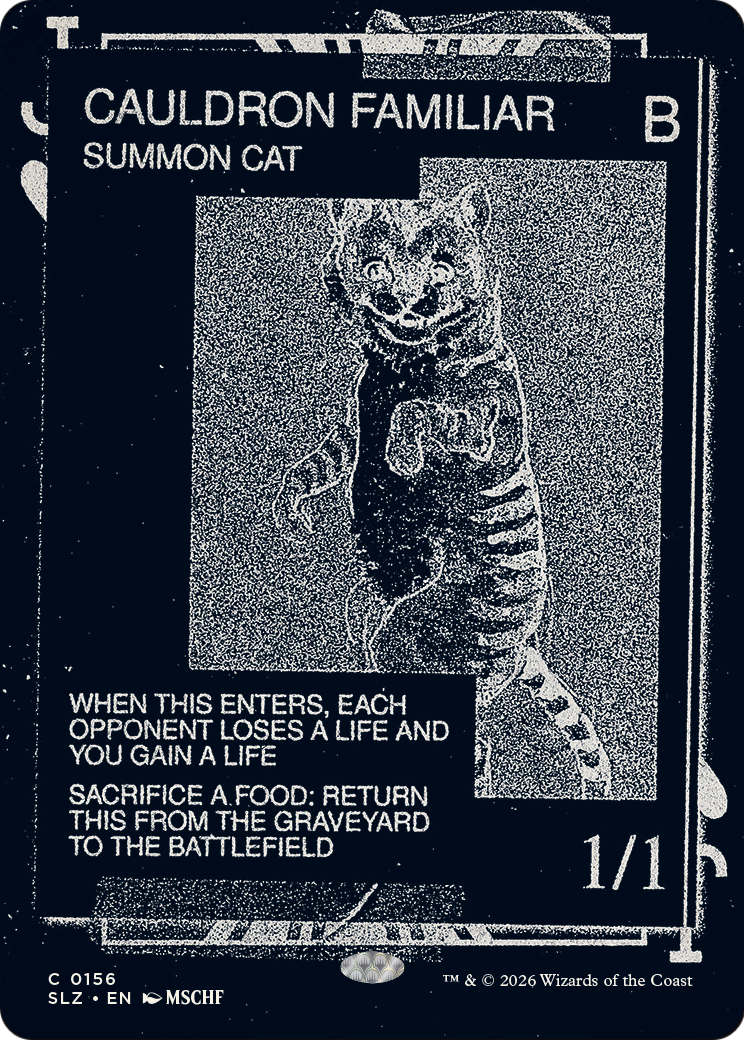 Cauldron Familiar (0156) [Secret Lair x MSCHF: The Zeta Set] | Total Play