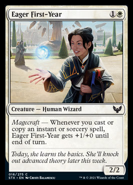 Eager First-Year [Strixhaven: School of Mages] | Total Play